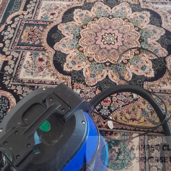 Persian carpet after cleaning